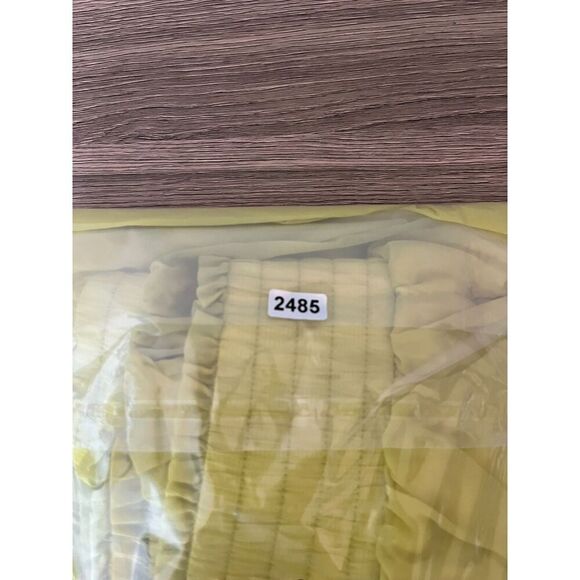 Free People Movement Parachute Balloon Lined Pants Pull On Neon Green S/M *Read - Picture 15 of 15